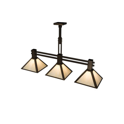 Meyda Tiffany Soffe 3 Light 45" Wide Linear Pendant
