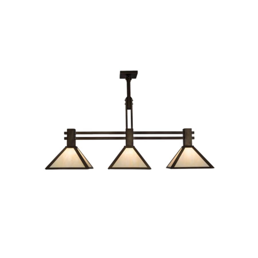 Meyda Tiffany Soffe 3 Light 45" Wide Linear Pendant