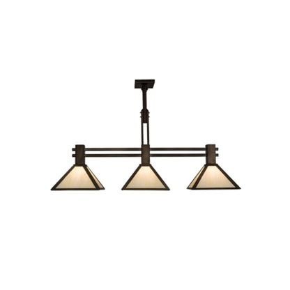 Meyda Tiffany Soffe 3 Light 45" Wide Linear Pendant
