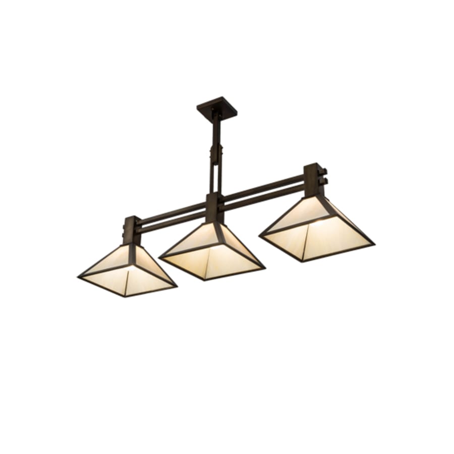 Meyda Tiffany Soffe 3 Light 45" Wide Linear Pendant