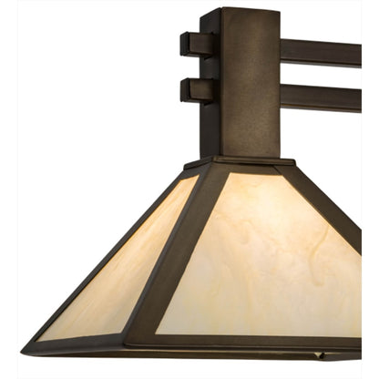 Meyda Tiffany Soffe 3 Light 45" Wide Linear Pendant