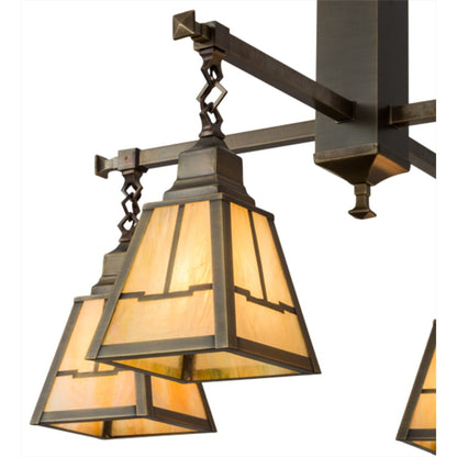 Meyda Tiffany Valley View Mission 4 Light 30" Wide Pendant