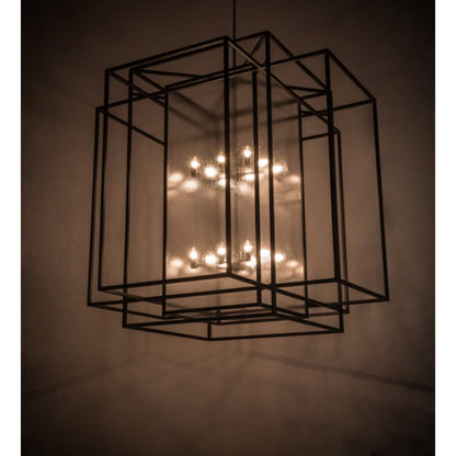 Meyda Tiffany Kitzi 16 Light 67" Wide Pendant