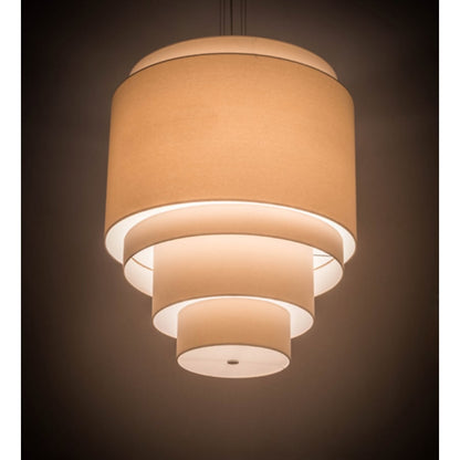 Meyda Tiffany Cilindro 4 Light 31" Wide Pendant