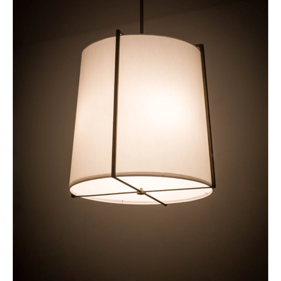 Meyda Tiffany Structure 4 Light 24" Wide Pendant