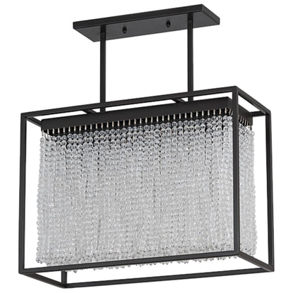 Meyda Tiffany Cleo 2 Light 24" Wide Linear Pendant