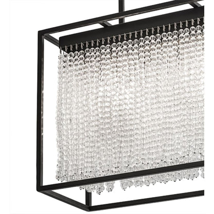 Meyda Tiffany Cleo 2 Light 24" Wide Linear Pendant