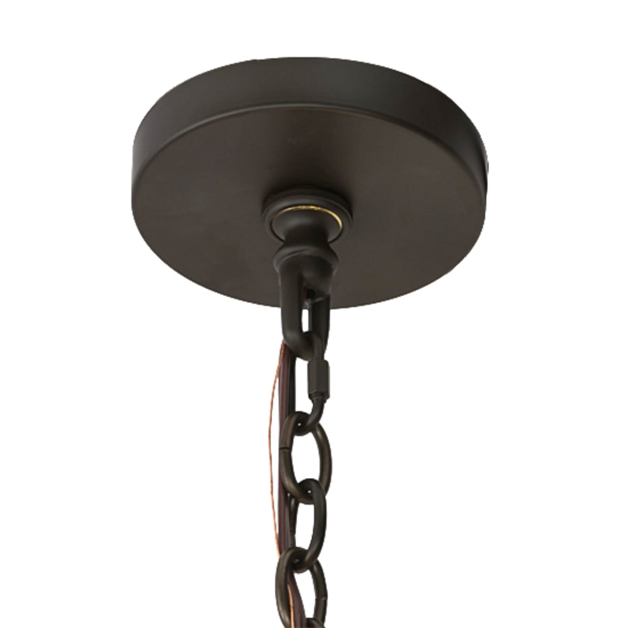 Meyda Tiffany Citadel 10 Light 33" Wide Taper Candle Pendant