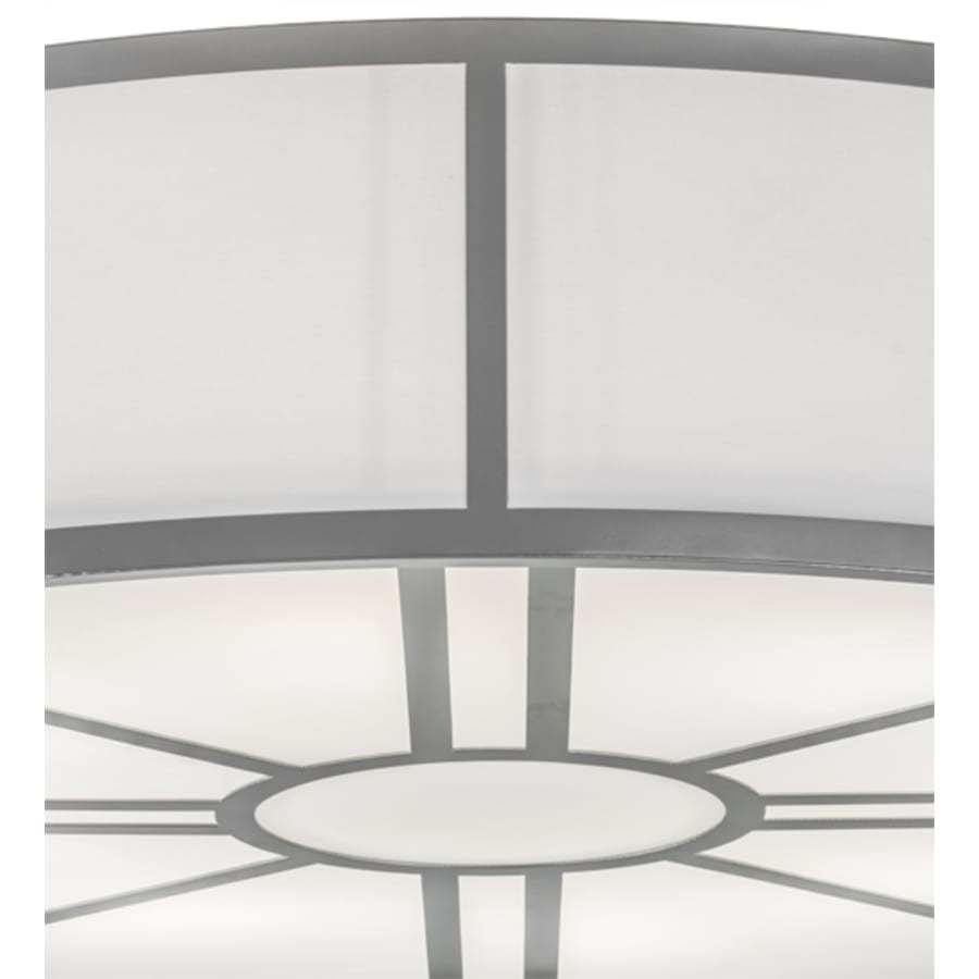 Meyda Tiffany Cilindro Milwaukee 8 Light 72" Wide Semi-Flush Drum Ceiling Fixture