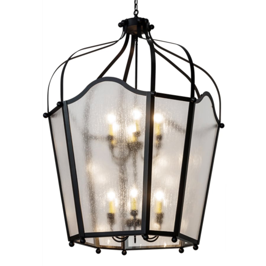 Meyda Tiffany Citadel 12 Light 42" Wide Taper Candle Pendant