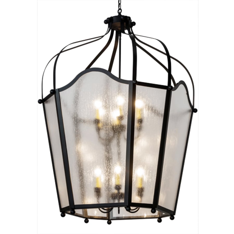 Meyda Tiffany Citadel 12 Light 42" Wide Taper Candle Pendant
