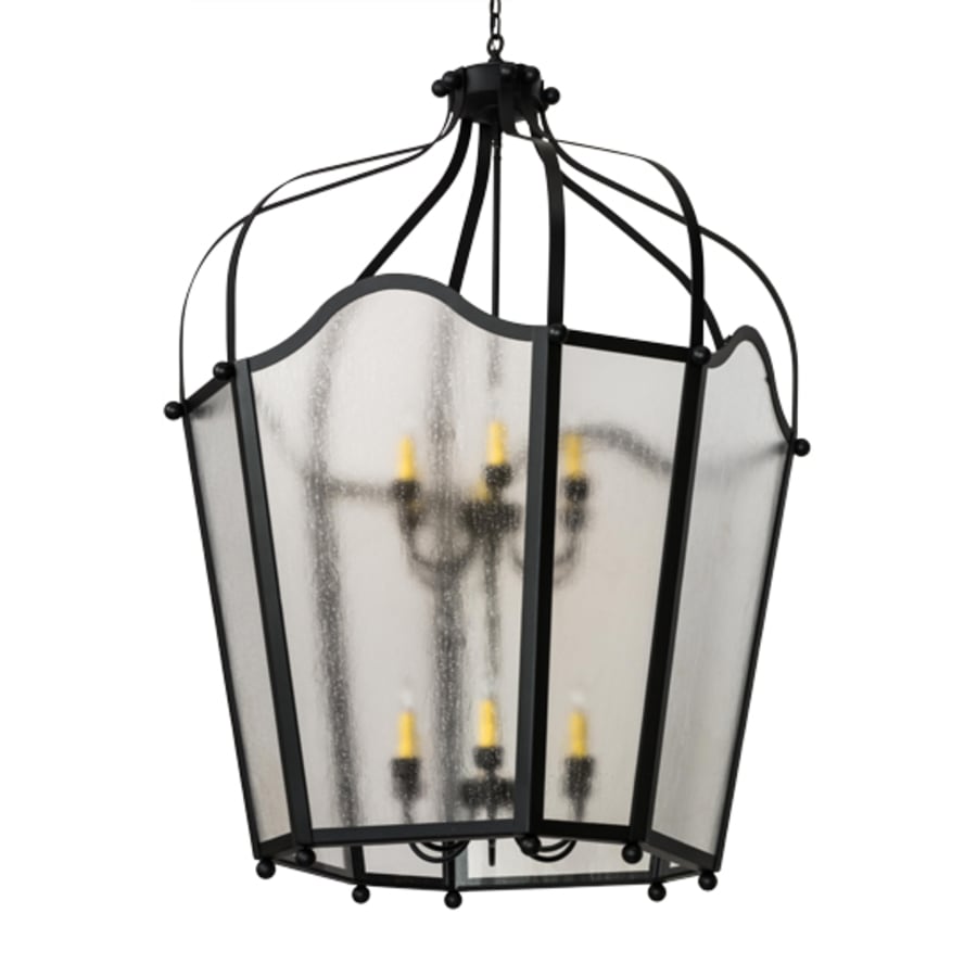 Meyda Tiffany Citadel 12 Light 42" Wide Taper Candle Pendant
