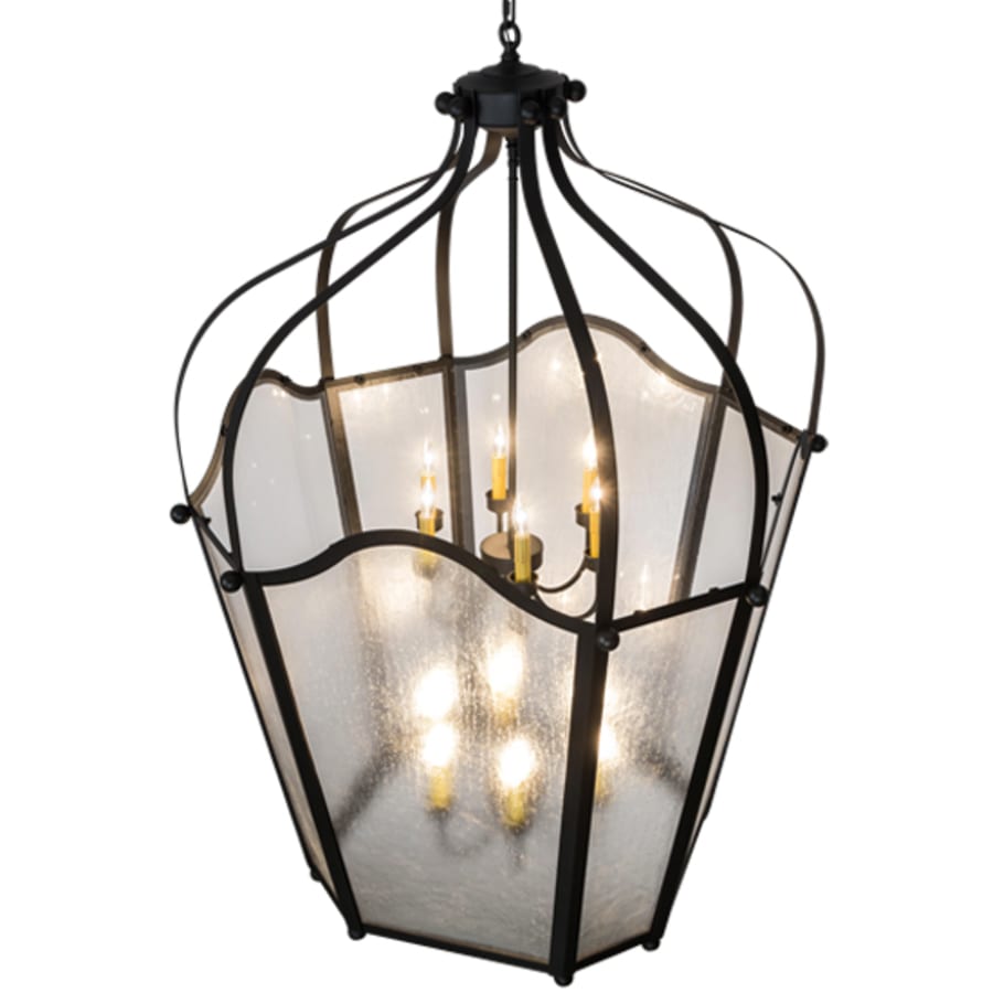 Meyda Tiffany Citadel 12 Light 42" Wide Taper Candle Pendant