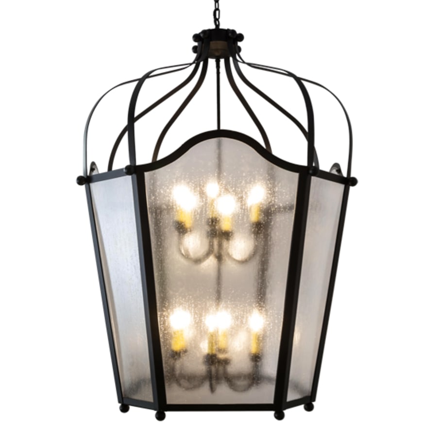Meyda Tiffany Citadel 12 Light 42" Wide Taper Candle Pendant