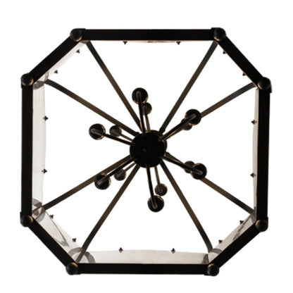 Meyda Tiffany Citadel 12 Light 42" Wide Taper Candle Pendant