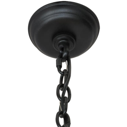 Meyda Tiffany Citadel 12 Light 42" Wide Taper Candle Pendant