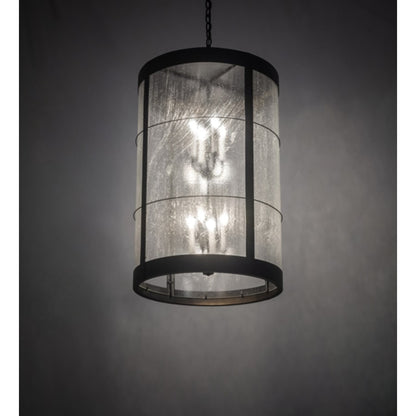 Meyda Tiffany Villa 8 Light 22" Wide Taper Candle Pendant