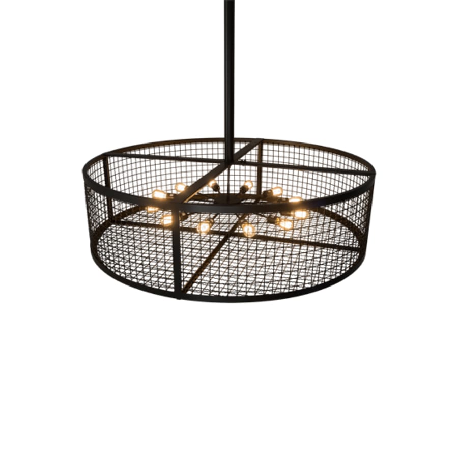 Meyda Tiffany Paloma 12 Light 60" Wide Cage Pendant