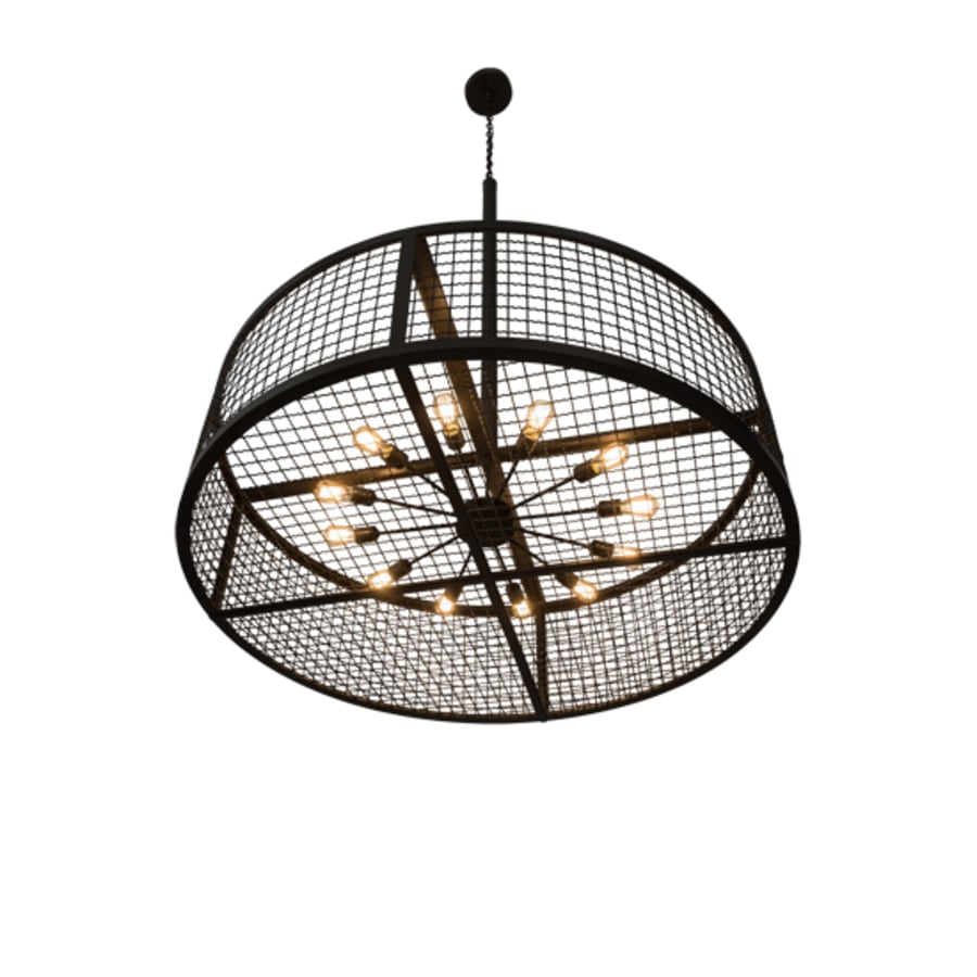 Meyda Tiffany Paloma 12 Light 60" Wide Cage Pendant
