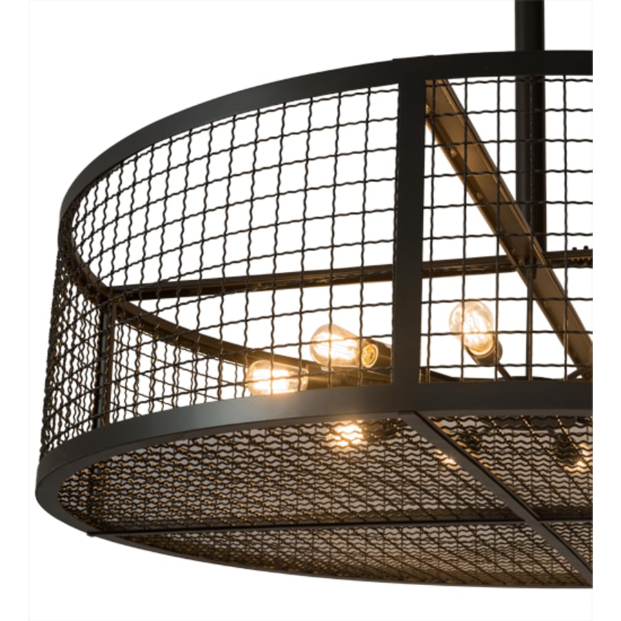 Meyda Tiffany Paloma 12 Light 60" Wide Cage Pendant