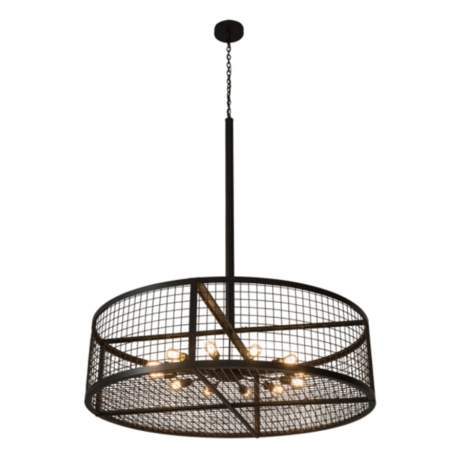 Meyda Tiffany Paloma 12 Light 60" Wide Cage Pendant