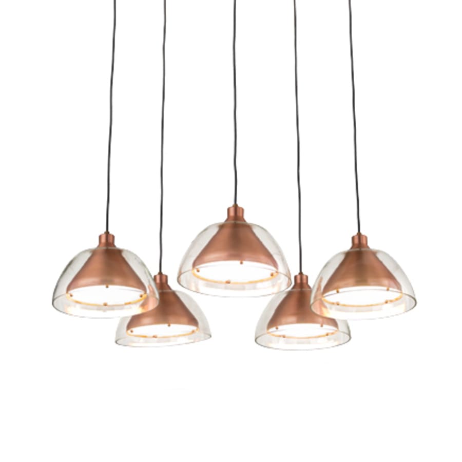 Meyda Tiffany Bisbee 5 Light 40" Wide Multi Light Pendant