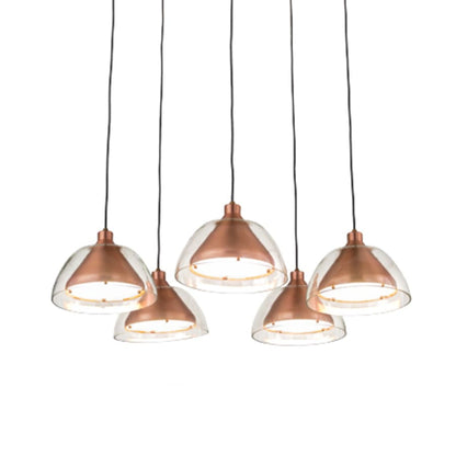 Meyda Tiffany Bisbee 5 Light 40" Wide Multi Light Pendant