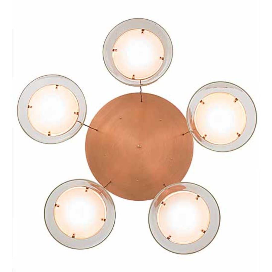 Meyda Tiffany Bisbee 5 Light 40" Wide Multi Light Pendant