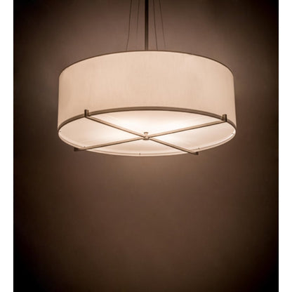 Meyda Tiffany Cilindro 4 Light 36" Wide Suspension Pendant