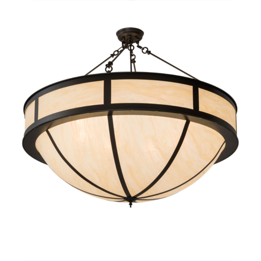 Meyda Tiffany Arco 8 Light 48" Wide Semi-Flush Bowl Ceiling Fixture