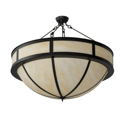 Meyda Tiffany Arco 8 Light 48" Wide Semi-Flush Bowl Ceiling Fixture