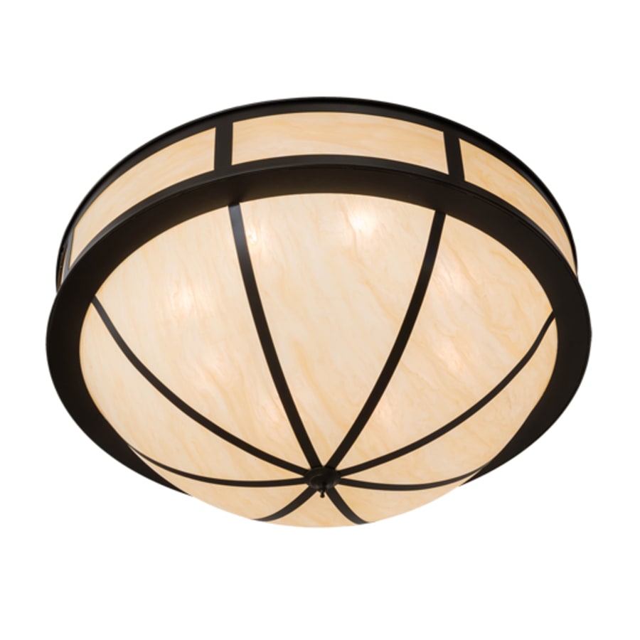 Meyda Tiffany Arco 8 Light 48" Wide Semi-Flush Bowl Ceiling Fixture