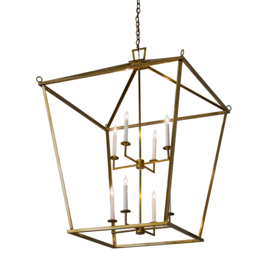 Meyda Tiffany Kitzi 8 Light 52" Wide Taper Candle Pendant