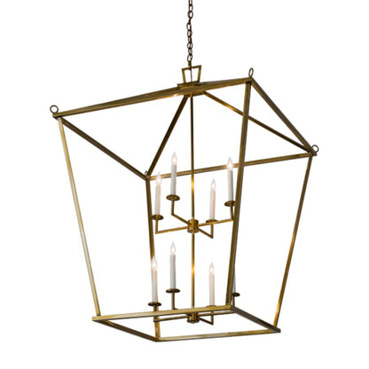 Meyda Tiffany Kitzi 8 Light 52" Wide Taper Candle Pendant