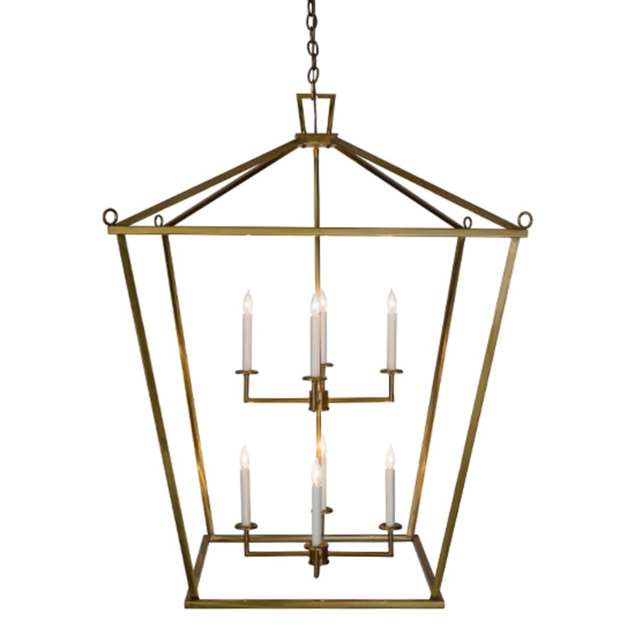 Meyda Tiffany Kitzi 8 Light 52" Wide Taper Candle Pendant
