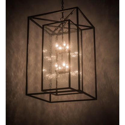 Meyda Tiffany Kitzi 8 Light 40" Wide Pendant