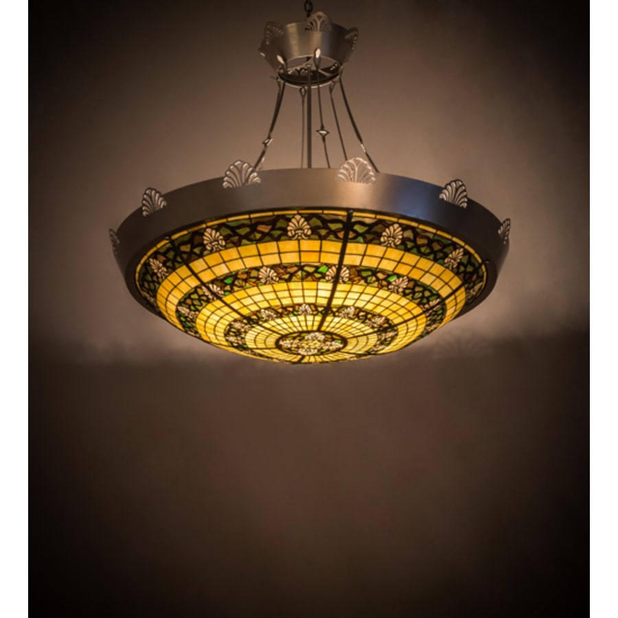 Meyda Tiffany Shell and Ribbon 8 Light 48" Wide Pendant