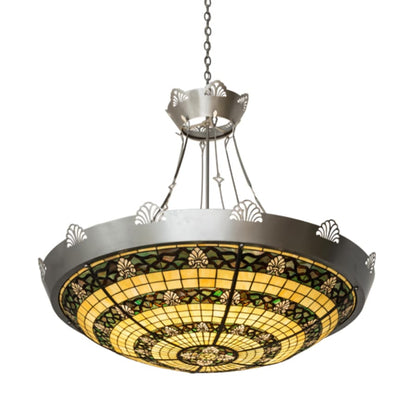 Meyda Tiffany Shell and Ribbon 8 Light 48" Wide Pendant