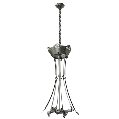 Meyda Tiffany Shell and Ribbon 8 Light 48" Wide Pendant