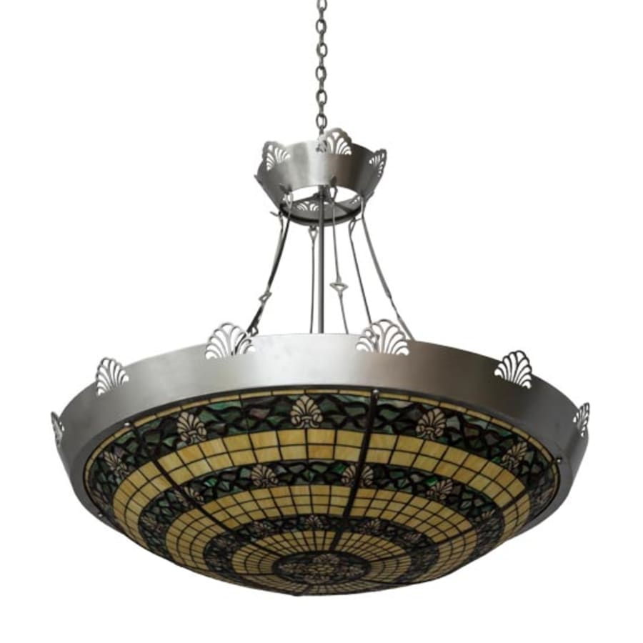 Meyda Tiffany Shell and Ribbon 8 Light 48" Wide Pendant