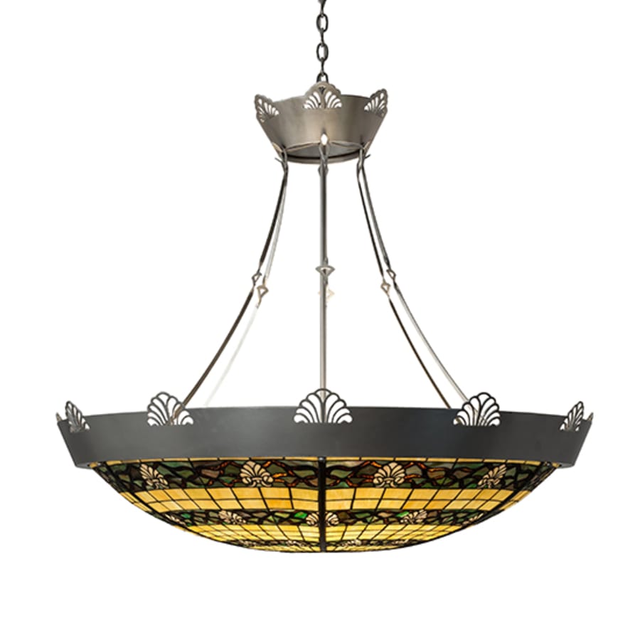 Meyda Tiffany Shell and Ribbon 8 Light 48" Wide Pendant