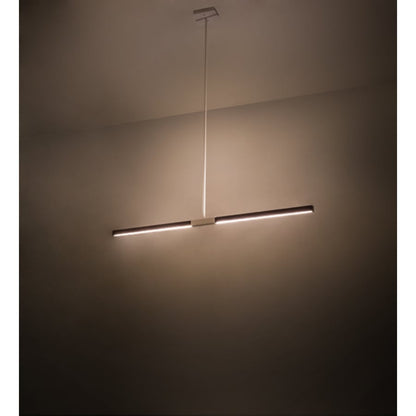Meyda Tiffany Trax 72" Wide Linear Pendant