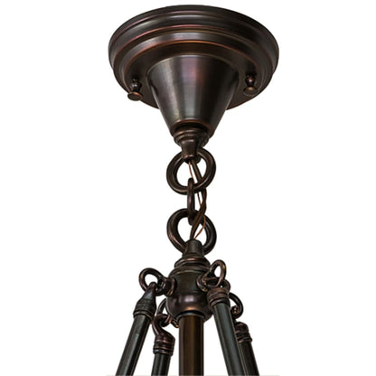 Meyda Tiffany Gothic 4 Light 20" Wide Pendant