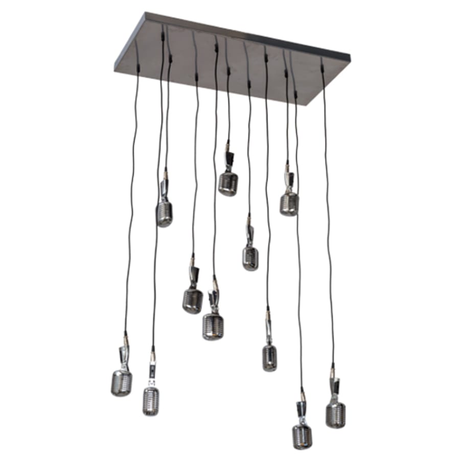 Meyda Tiffany Phonic 11 Light 16" Wide Multi Light Pendant