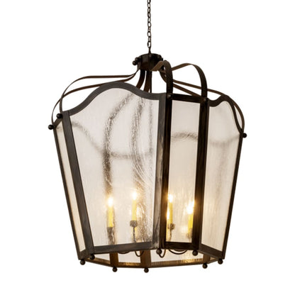 Meyda Tiffany Citadel 8 Light 48" Wide Taper Candle Pendant