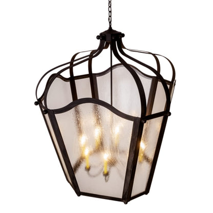 Meyda Tiffany Citadel 8 Light 48" Wide Taper Candle Pendant