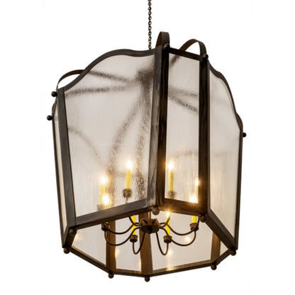 Meyda Tiffany Citadel 8 Light 48" Wide Taper Candle Pendant