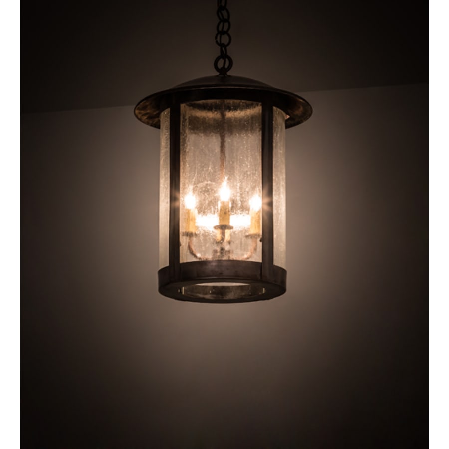 Meyda Tiffany Lake Charles 4 Light 14" Wide Taper Candle Pendant