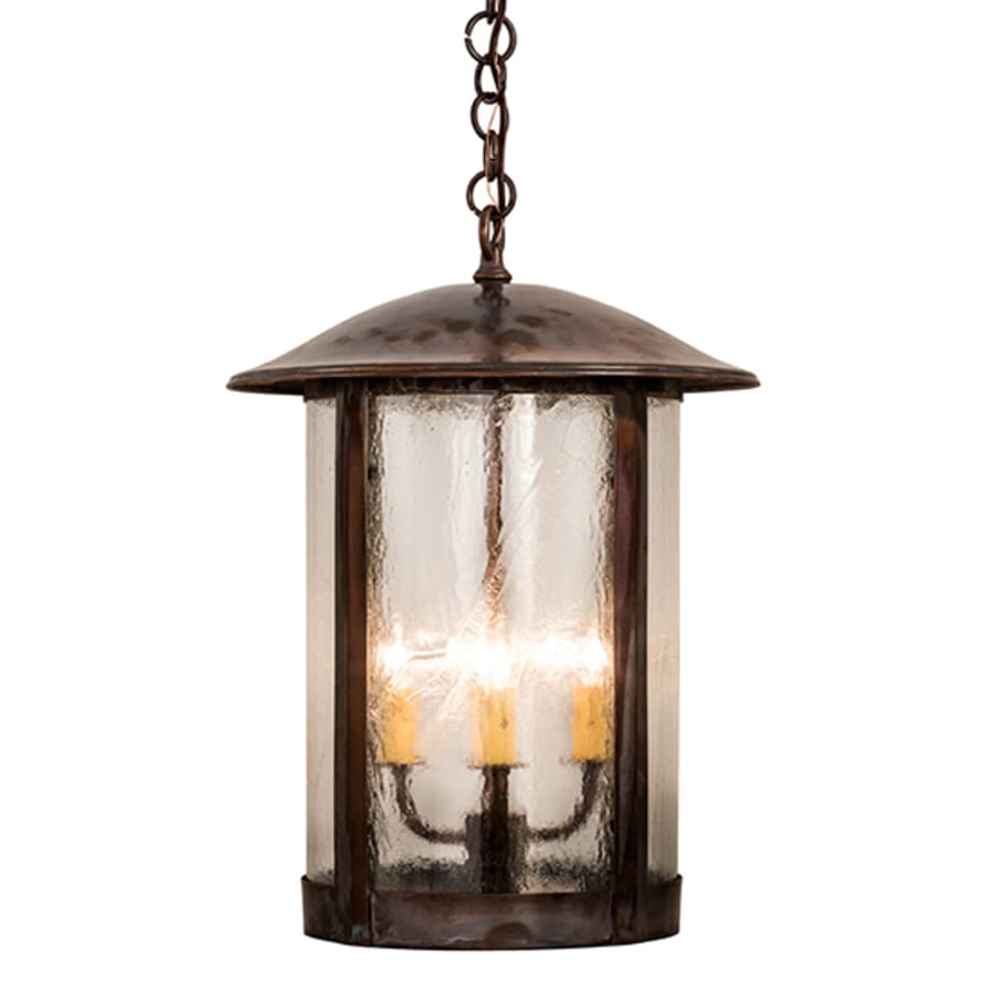 Meyda Tiffany Lake Charles 4 Light 14" Wide Taper Candle Pendant