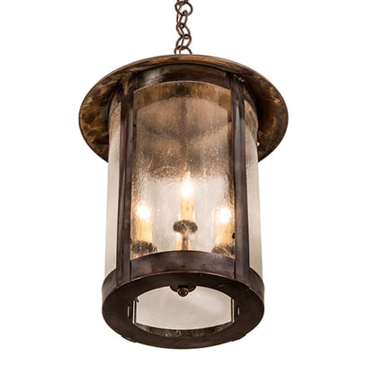 Meyda Tiffany Lake Charles 4 Light 14" Wide Taper Candle Pendant